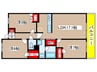 プラウド八事表山ﾋﾙﾄｯﾌﾟ（406） 3LDKの間取り
