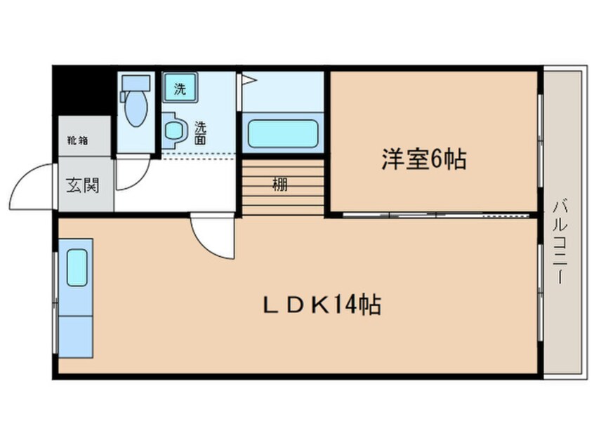 間取図 丸八ビル