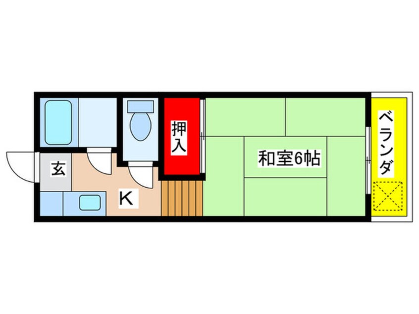間取図 美芳ハイツ