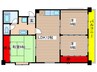 ハイツ東桜 3LDKの間取り