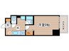 大須レジデンス 1Kの間取り