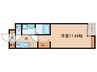 郷前町２丁目マンション 1Kの間取り