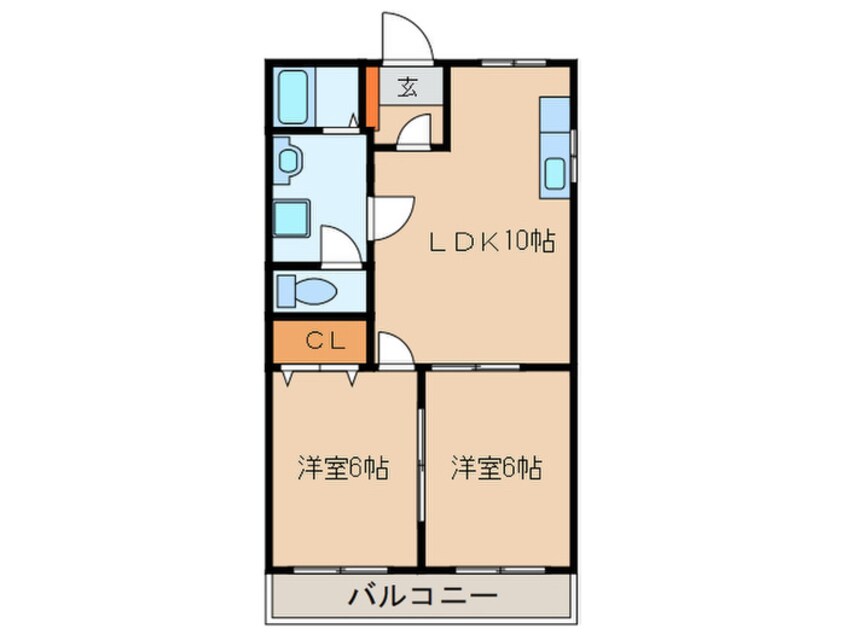 間取図 いずみハイツ