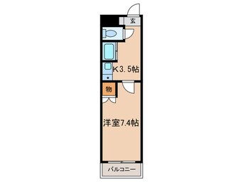 間取図 アイルーム豊田永覚Ⅱ