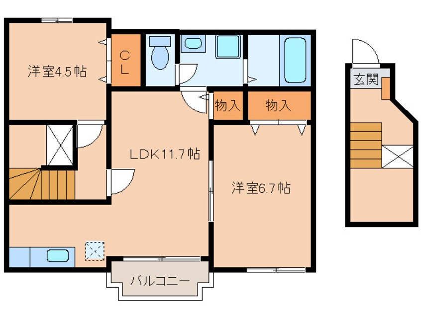 間取図 ステージ