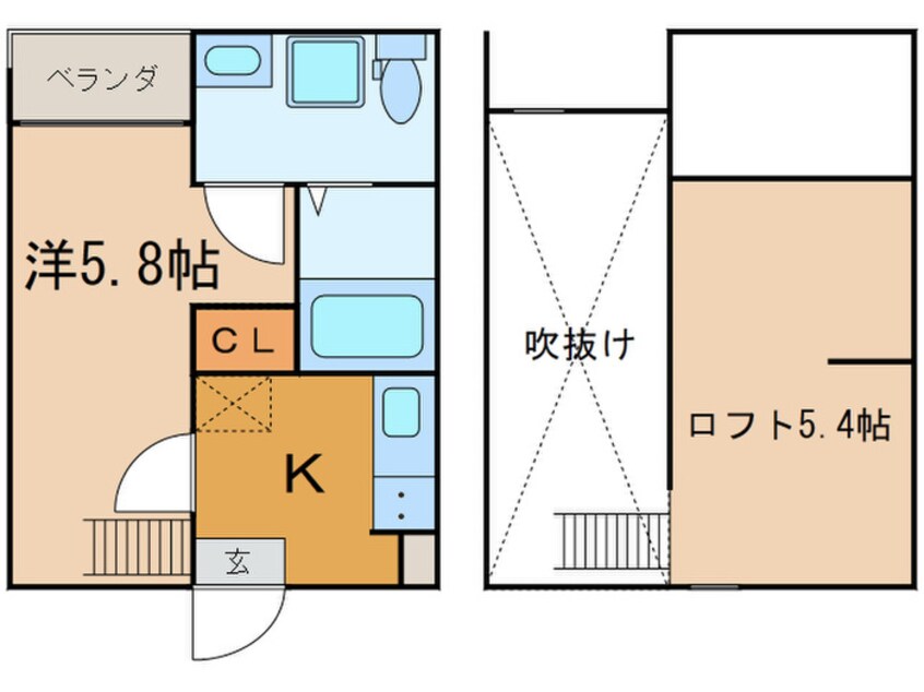 間取図 スターライト緑星