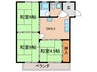 平和ビル 3DKの間取り