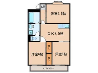 間取図 ロジュマンＭＴ