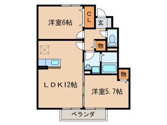 間取図 パストラル　ソレイユ