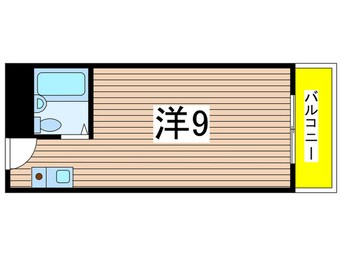 間取図 コーポリンデンⅡ