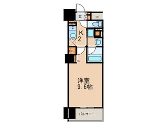 間取図 ロイヤルパークスＥＲささしま