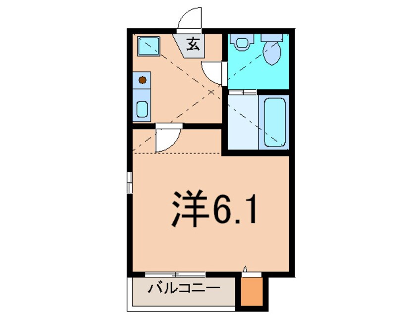 間取図 エトワ－ル白金