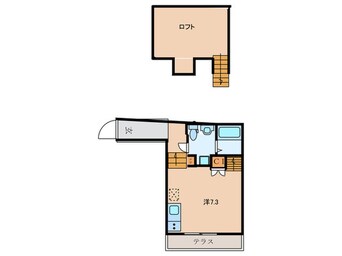 間取図 LECOCON新川町Ⅰ