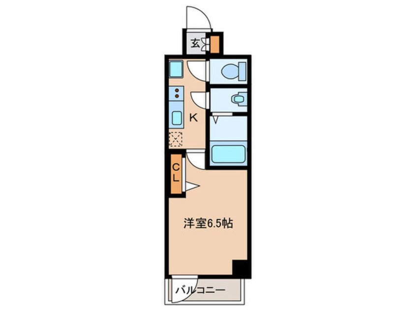 間取図 ﾌﾟﾚｻﾝｽ名古屋菊井ｾﾙｶ(808)