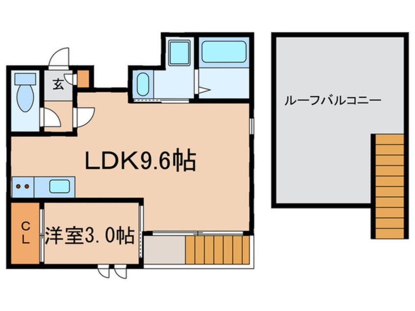 間取図 GRANDTIC名駅南