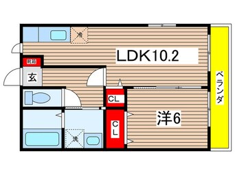 間取図 ラフォーレ