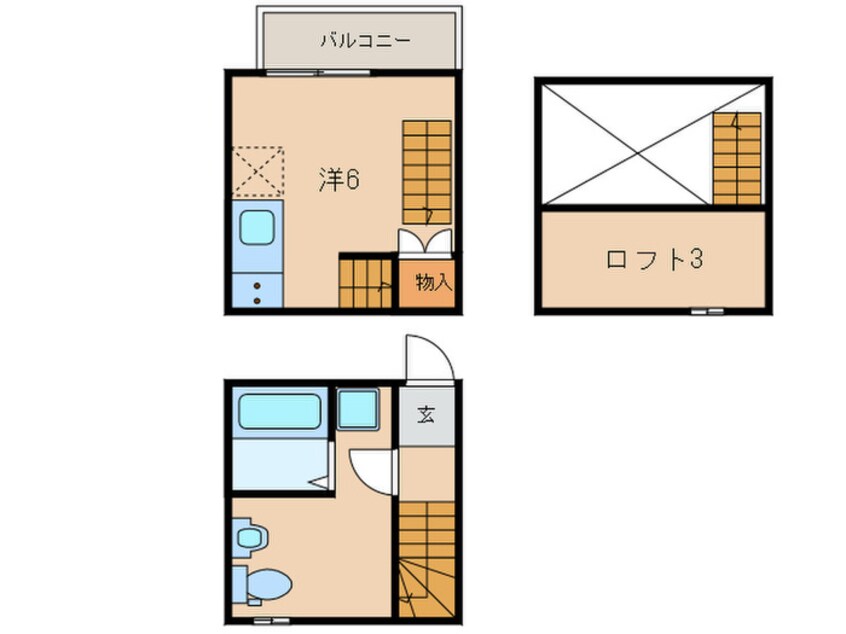 間取図 アースクエイク寺崎