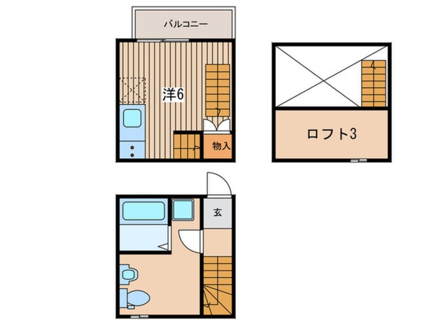 間取図 アースクエイク寺崎