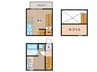 アースクエイク寺崎 1Rの間取り