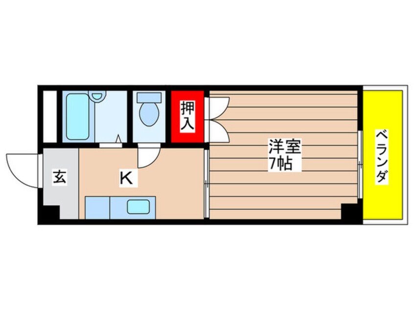 間取図 グレースマンション植田