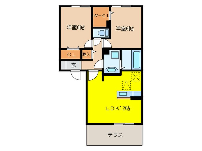 間取り図 ルピナス