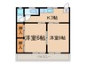 マンション　ルンビニー 2Kの間取り