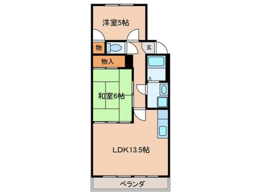 間取図 メゾン　ド　タミー