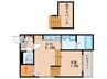 Ｇ－ＳＱＵＡＲＥ 1DKの間取り