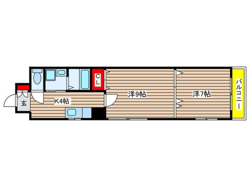 間取図 I-arts豊田駅前