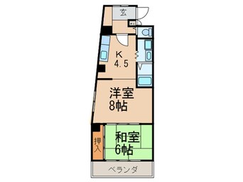 間取図 はやし第３ビル