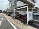 駐輪場 マンション清美