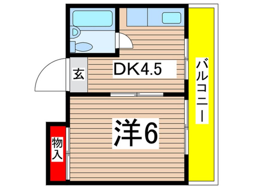 間取図 ヤマダビル