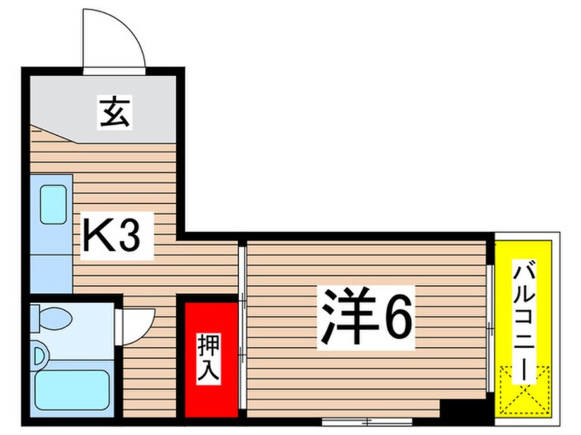 間取図 ヤマダビル