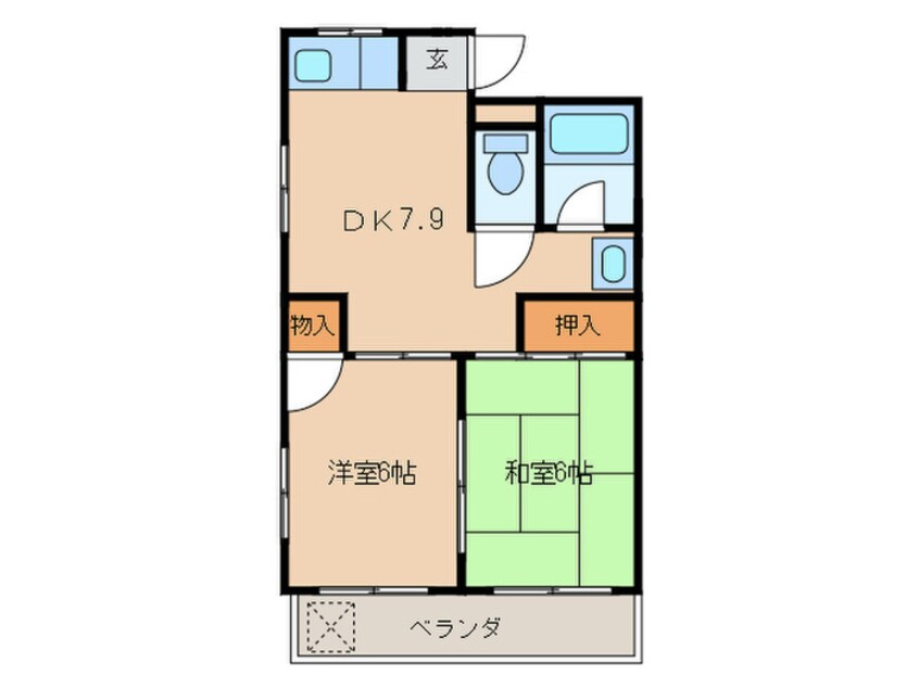 間取図 大豊マンション