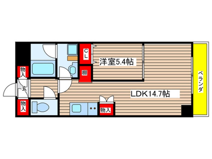 間取図 ビリーブ瑞穂ヒルズ