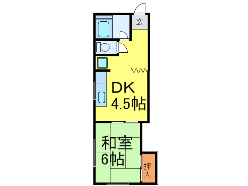 間取図 三宝ビル