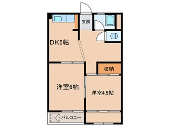 間取図 マンション賛栄