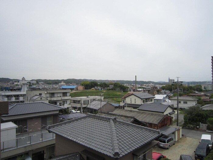 室内からの展望 マンション賛栄