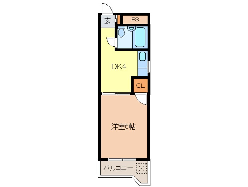 間取図 第６加藤ビル