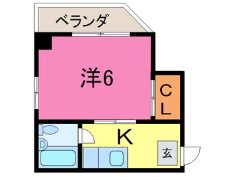 間取図 第６加藤ビル