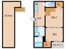 Ｒｅｖｅｕｒ　Ａｍｅｔｒｉｎｅ 2Kの間取り