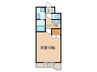 ＷＩＮＧ青山 1Kの間取り