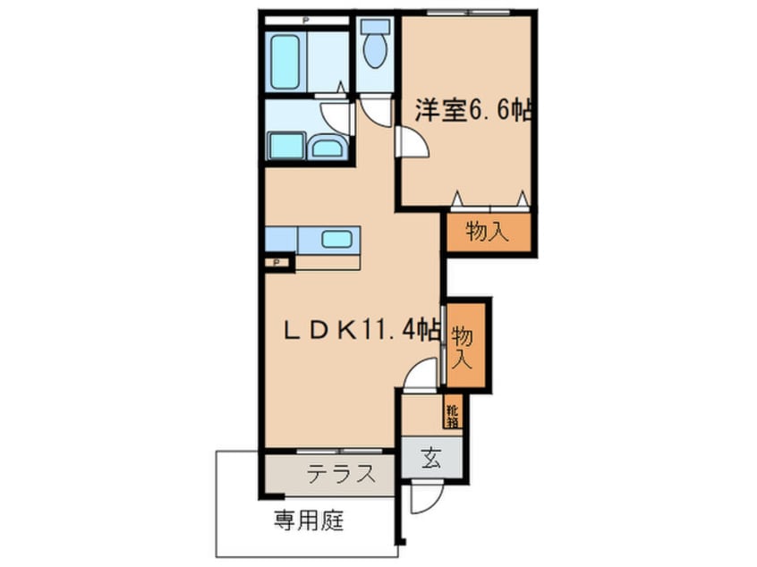 間取図 ジェネシスⅠ