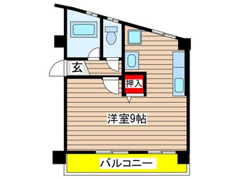 間取図 ヤカタハイツ