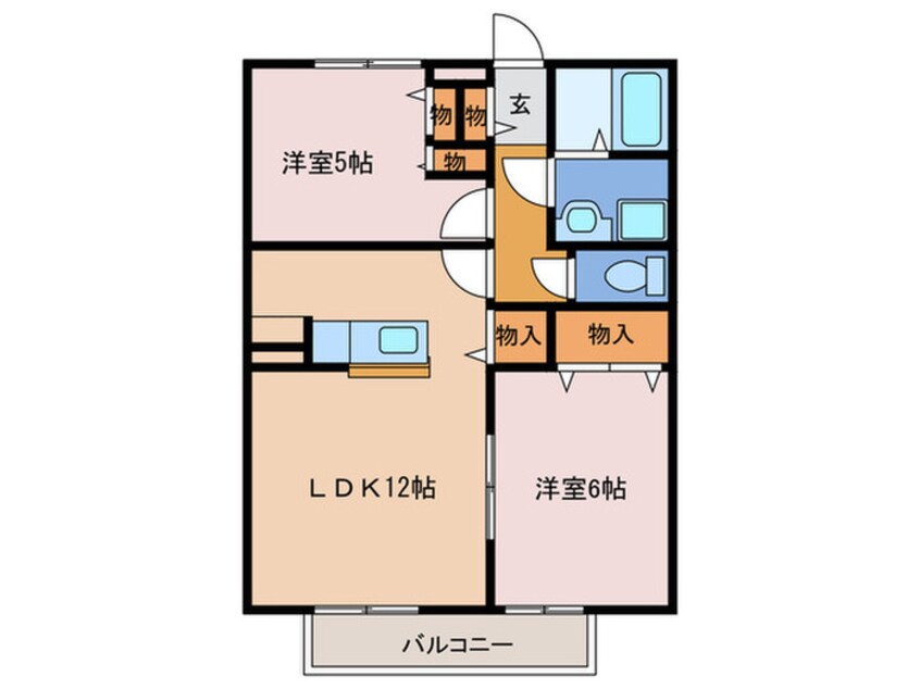 間取図 エーデルハイム碧海