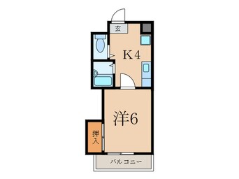 間取図 ハイライフ浜江