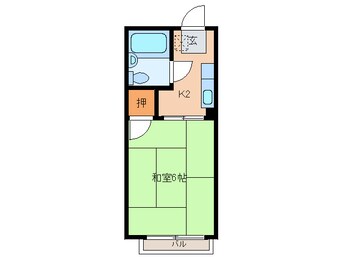 間取図 キトウハイツ