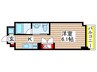パークサイド金山 1Kの間取り