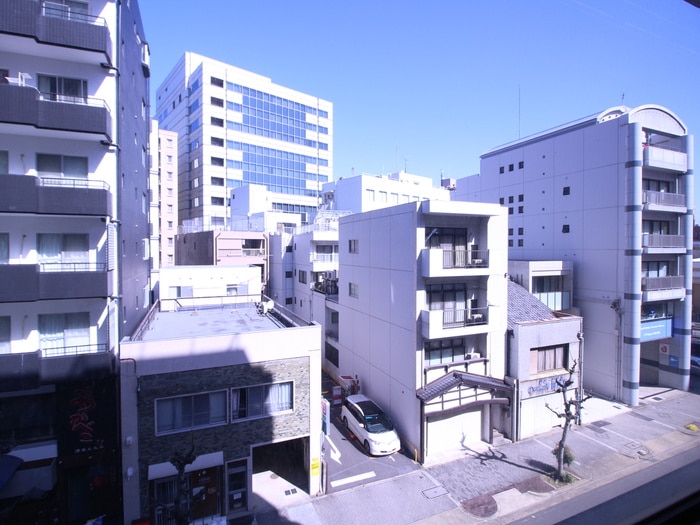 室内からの展望 石野ビル