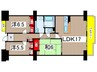 サザンヒル八事1号棟（705） 3LDKの間取り